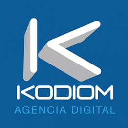 Logo blue Kodiom digital